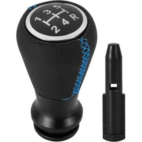 Pomello del cambio compatibile con Peugeot 106 107 205 206 207 306 307 308 405 406 407 408 508 605 806 807 Citroen C1 C3 C4 (Blu) (1/4)