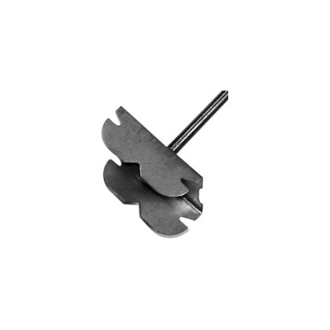 Isotech – Équerre de fixation – Lot de 100 cavaliers pivots – Pour bois dur et teck – Maintien et support efficaces