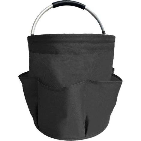 Panier de rangement de camping extérieur, panier de pique-nique portable avec poignée, F (1/5)