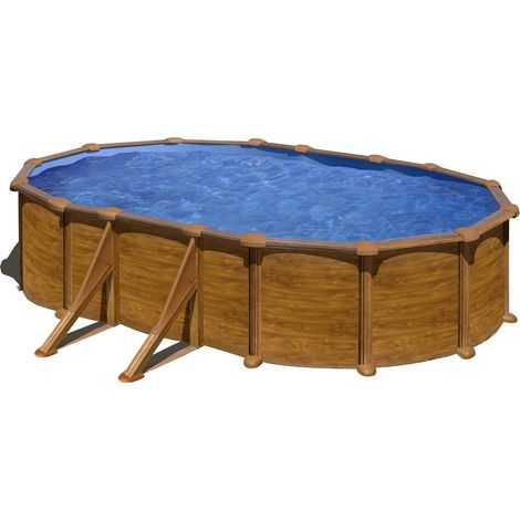 Piscina fuori terra Gre Mauritius 610x375x132cm (1/5)