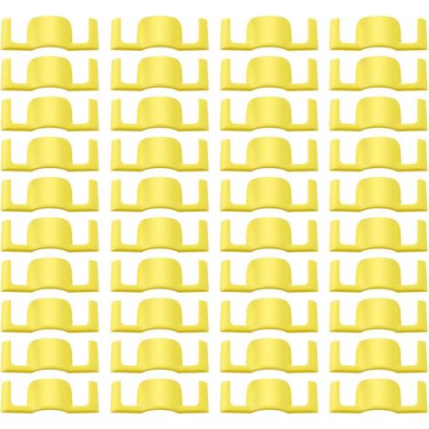 Juego de 40 clips de soporte para jardinería de 90 grados, soporte flexible para tomates, para uso en exteriores e interiores en jardines, invernaderos y patios traseros. (1/5)