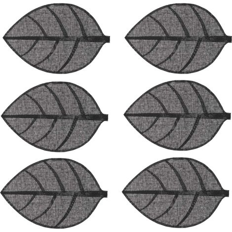 Lot de 6 sets de table motifs feuilles (1/3)