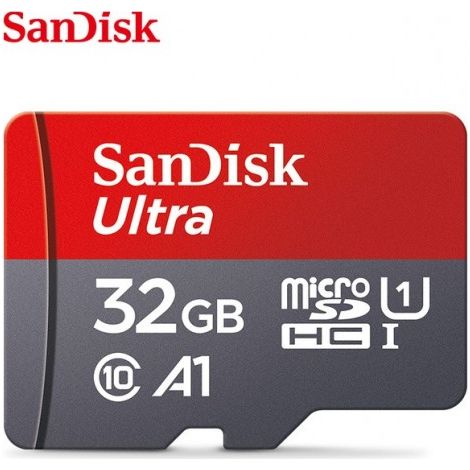 Carte Micro TF SD 32 Go classe 10 SanDisk – carte mémoire pour smartphone, tablette, caméra – haute vitesse de transfert