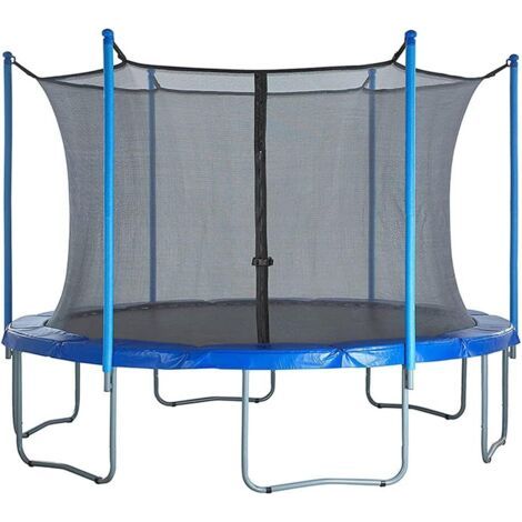 Filet de sécurité pour trampoline 244 cm – Nylon durable – Compatible avec grandes marques – Installation facile avec fermeture éclair