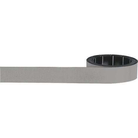 Magnetoplan magnetoflex-Band, grau, 15 mm x 1 m