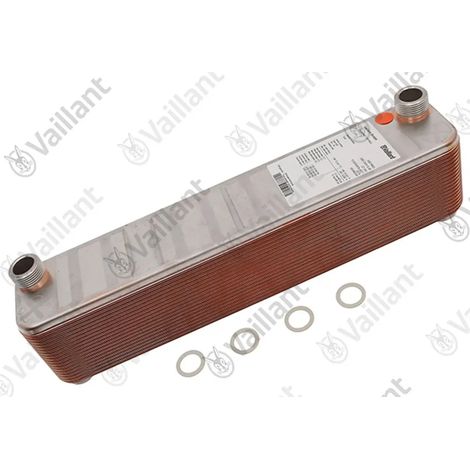 VAILLANT Intercambiador de calor, 36 placas VPM 30/35 W Vaillant-Nr. , 0020085422