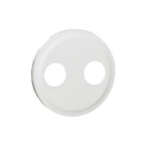 Legrand 068297 Céliane-Blende für TV-SAT-Steckdose – Weiß