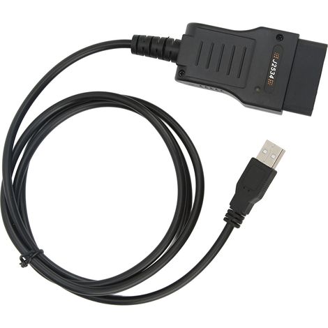 Câble d'interface de diagnostic OBDII HDS 16 broches, outil de test actif avec indicateur d'état LED pour véhicules de 1996 à 2010 (1/5)