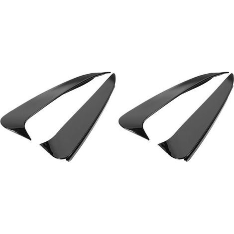 Deux jupes latérales de pare-chocs arrière, un aileron, un aileron arrière en queue de canard et des baguettes décoratives de ventilation pour les berlines quatre portes W205 C43 C63 AMG (modèles 2015 (1/4)