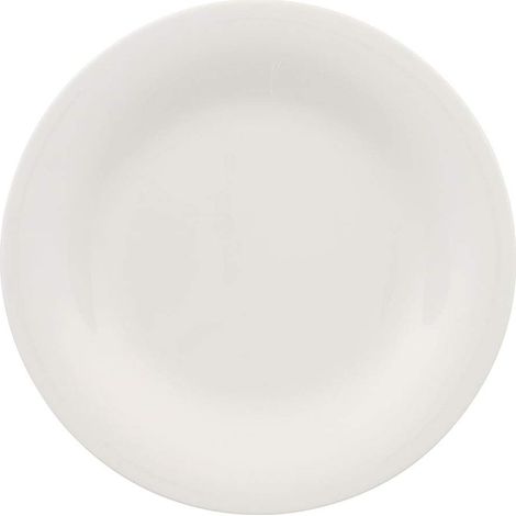 Villeroy & Boch New Cottage Basic Piatto Dessert, 21 cm, Premium Porcellana, Bianco (1/4)
