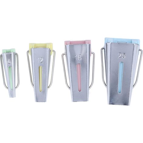 4Pcs Bias Tape Maker Accurucy Household Sewing Quilting Tools DIY Patching Work Supplies (1/5)