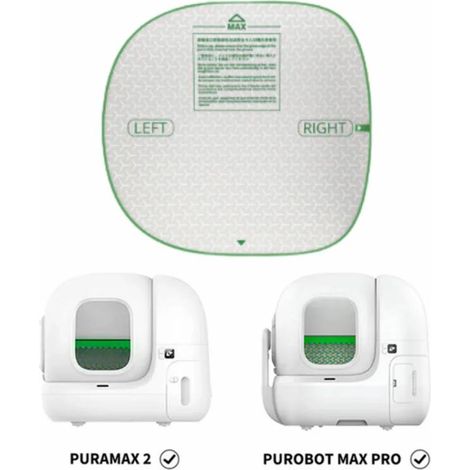 Petkit – Tapis de litière intérieur magnétique anti-griffure – Waterproof – Dimensions 42 x 42 cm – Compatible Pura Max 2 et Purobot Max Pro