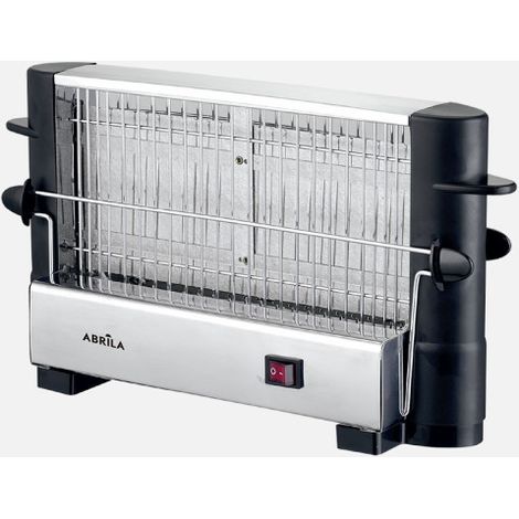Tostador narcea 750w negr/cromo todo tipo de pan rejilla seg.ac.inox.doble tost.17x31x9,5