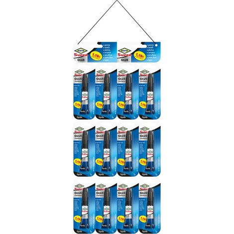 BOSTIK SUPER GLUE 3 G JUMBO CARD BLISTER