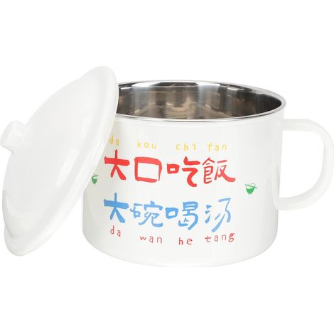 Bol à soupe réutilisable Toyvian avec couvercle hermétique et (1/5)
