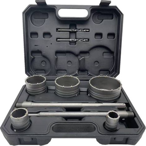SEGHE A TAZZA PER MULTIMATERIALI set 9 pz