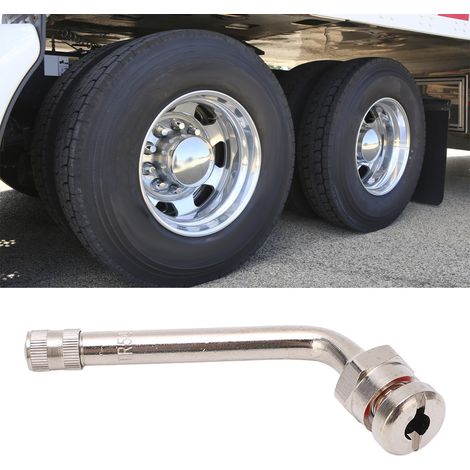 10 Pièces Tiges de Valve pour Pneus Camion TR545D, 60 Degrés pour Jantes Alcoa 22,5 et 24,5 Pouces (1/5)