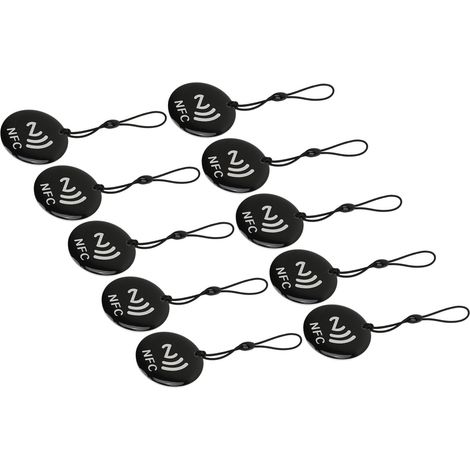 10 NFC-Karten, 8 Kbit Speicher, 13,56 MHz, 106 KB, wiederbeschreibbar, wasserdicht, IC-Karte (1/5)