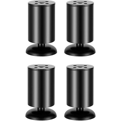 4X ,Black,80mm Stainless Steel Furniture Legs Office Sofa Table Legs Furniture Legs (1/5)
