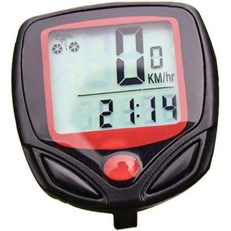 COMPTEUR POUR CYCLE Cycle v&eacutelo sans fil Tachym&egravetre Ordinateur de v&eacutelo Compteur de vitesse v&eacutelo et co848