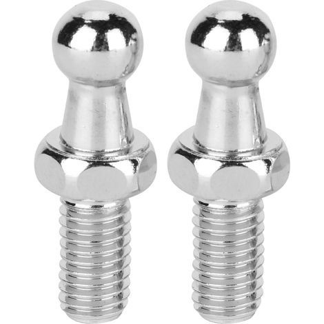 Goujon à bille en alliage d'aluminium CNC, 2 pièces, pour vérins à gaz, capot (M8)