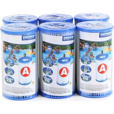 6x FILTRE TYPE A POMPE 6st INTEX POOL 29000-AquaForge (1/5)