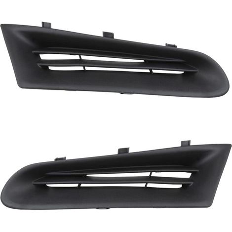 Grille de calandre pour pare-chocs avant droite et gauche compatible Renault Clio III (2005–2009) référence 7701208684