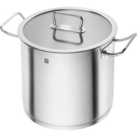 Zwilling Pro Tall Soup Pot with Lid - 13.3 ltr