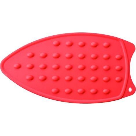 (Rouge) Coussin de Repos de Fer de Silicone, Planche à Repasser portative de Tapis résistant à Chaud Polyvalent pour Le Voyage à la Maison (1/5)