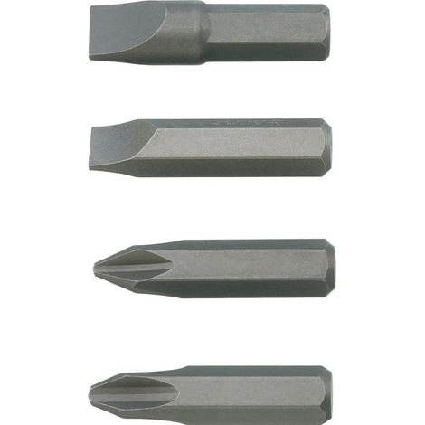 Set punte 4 pezzi 5/16 pollici scanalatura 8 + 10 mm PH 2 + 3 per 4000828191 PROMAT