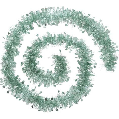 Guirnalda de Navidad 100x4x2m verde almendra - Atmosphera créateur d'intérieur