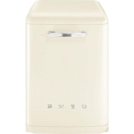 Smeg 50's Style Lavastoviglie LVFABCR3 Panna Made in Italy. Posizionamento dell'apparecchio: Libera installazione, Dimensione: Dimensione massima (60 cm), Colore della porta: Crema. Numero di coper... (1/4)