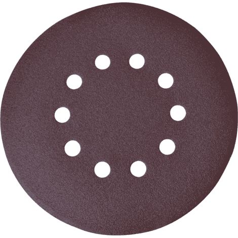 Scheppach Lot de 6 disques abrasifs - Ø225mm - Grain 80,100,120,150,180 et 240 (1pièce de chaque) - Pour DS920x - Accessoire - Consommable - Murs et plafonds