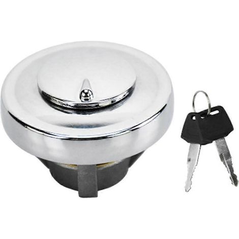 Bouchon de réservoir d'essence avec serrure à clé pour moto Yamaha XVS125 250 400 650 950 1100 DragStar XV1700 Road Star-SFYGV (1/5)
