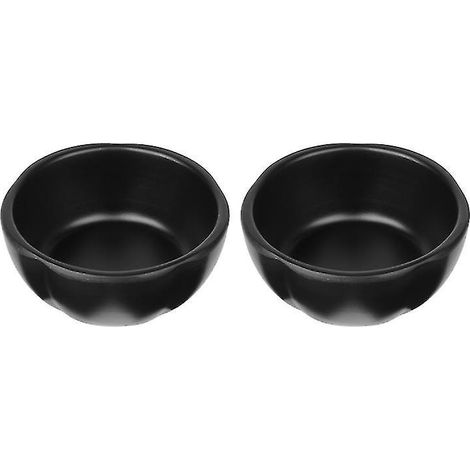 2 coupelles à sauce en mélamine