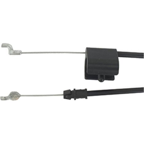 Câble Frein Moteur - 1 Pièce - Longueur Câble 1325 mm - Longueur Gaine 1175 mm - Pour Tondeuses À Gazon Mécaniques