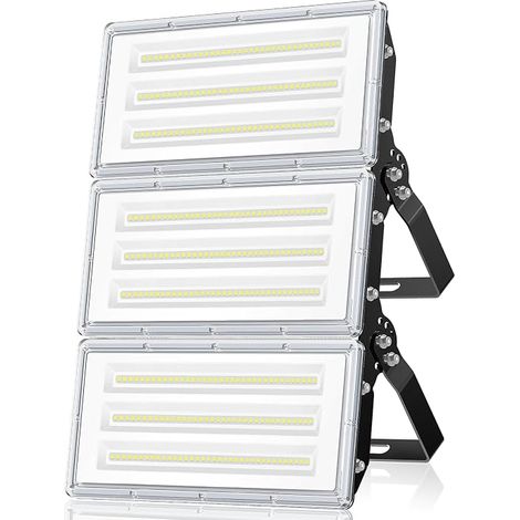 LED Outdoor Floodlight 300W 30000LM Cool White 6500K (1/5)