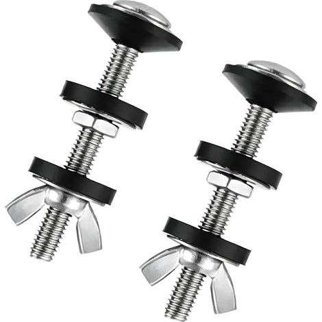 2 x Toilet Reservoir Fixing M6 x 100 mm 304 Stainless Steel Water Reservoir Fixing Kit Installation Accessories (M6 x 100) (1/5)