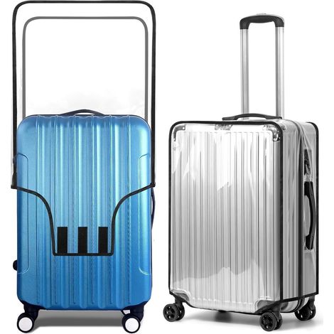 Housse de protection pour bagages de voyage, en PVC imperméable, pour protéger les bagages pendant le transport.-AquaForge (1/5)