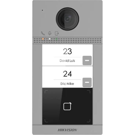 Videocitofono Hikvision Ds-KV8213-WME1 Grigio [HIK]