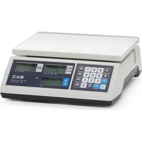 Bilancia professionale con omologazione fino a 15 kg, dimensioni 290x209 mm. (1/5)