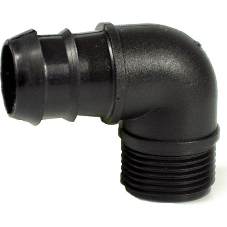 RACCORDO FILETTATO A GOMITO PER TUBO IN POLIETILENE MASCHIO  mm. 16x1/2 100.00 pz