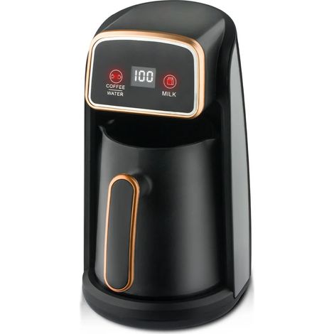 Machine à café turque entièrement automatique, cafetière électrique sans fil, machine à café portable de voyage