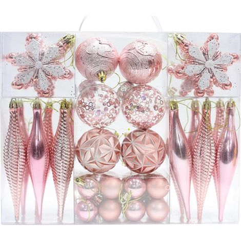 Boules de Noël décoratives (40 pièces) - Décorations de Noël à suspendre (1/5)