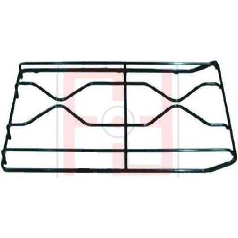 GRIGLIA PIATTINA 2 FUOCHI PIANI COTTURA 409X258 Ariston Indesit - tipo corta - C