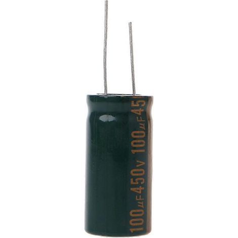 Condensateur électrolytique radial 450 V 100 µF haute fréquence faible ESR (1/5)