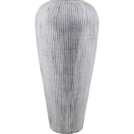 Vase terre cuite - Terre Cuite - Gris - Décoration d'Autrefois (1/5)