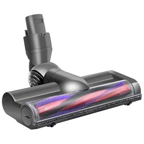 Elektrische Bürste kompatibel für Dyson V6 DC58 DC59 DC62 DC72 DC74 SV04 SV06 SV09, Ersatzteile Direktantrieb Reiniger Kopf Turbine Bodendüse für Dyson V6 Serie, TurboBürste für Hartboden und Teppiche (1/5)