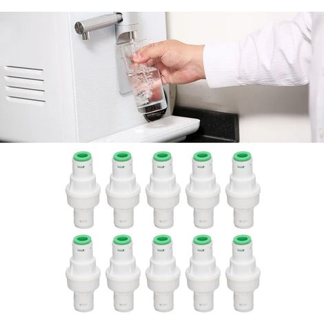 10 accessoires d'arrivée d'eau, marteau étanche de sécurité, détendeur à passage direct à 3 points, vanne de régulation de pression pour purificateur d'eau (1/5)