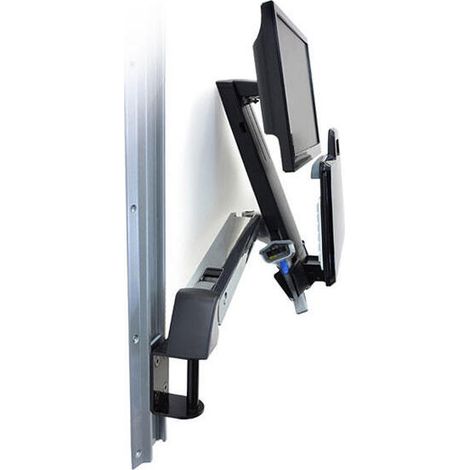 Ergotron Styleview Sit-Stand Combo Arm 61 cm (24") Aluminio Pared (1/4)